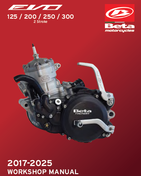 Beta EV0 125, 200, 250, 300 2T - 2017-2025