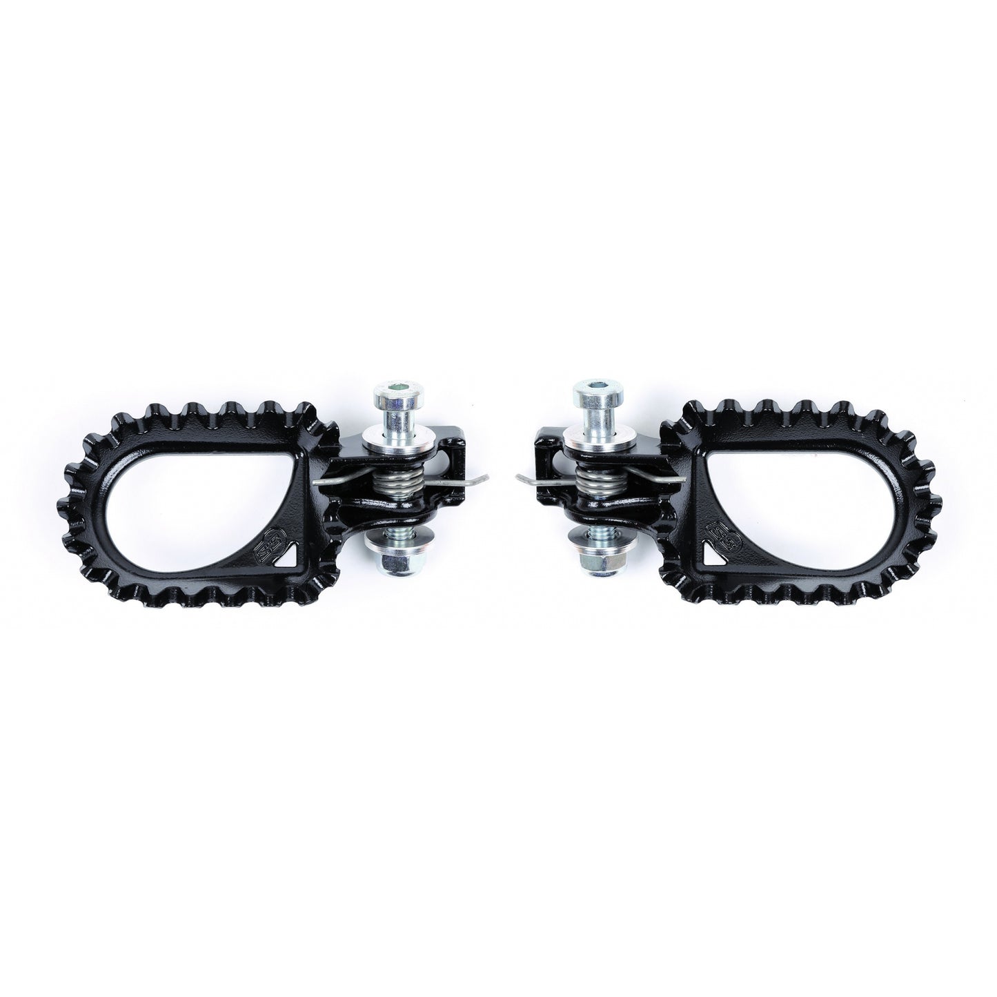 FOOTREST S3 HARDROCK STEEL BLACK