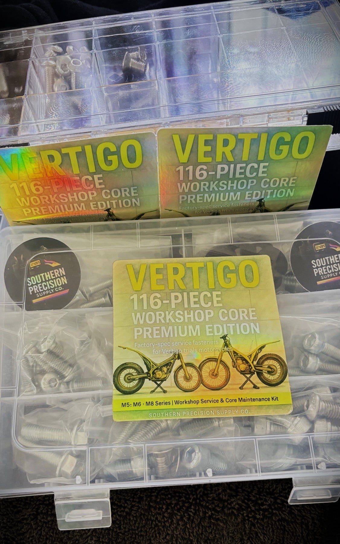 116-Piece Vertigo Service Bolt Kit