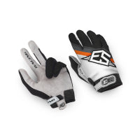 S3 RACING ORANGE-BLACK GLOVES ROCK