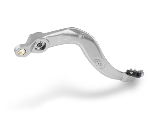 S3 REAR BRAKE PEDAL – BETA RR (PRE-2020, SILVER, 8mm)