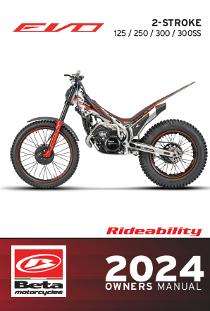 Beta EV0 125, 250, 300, 300SS 2T - 2024
