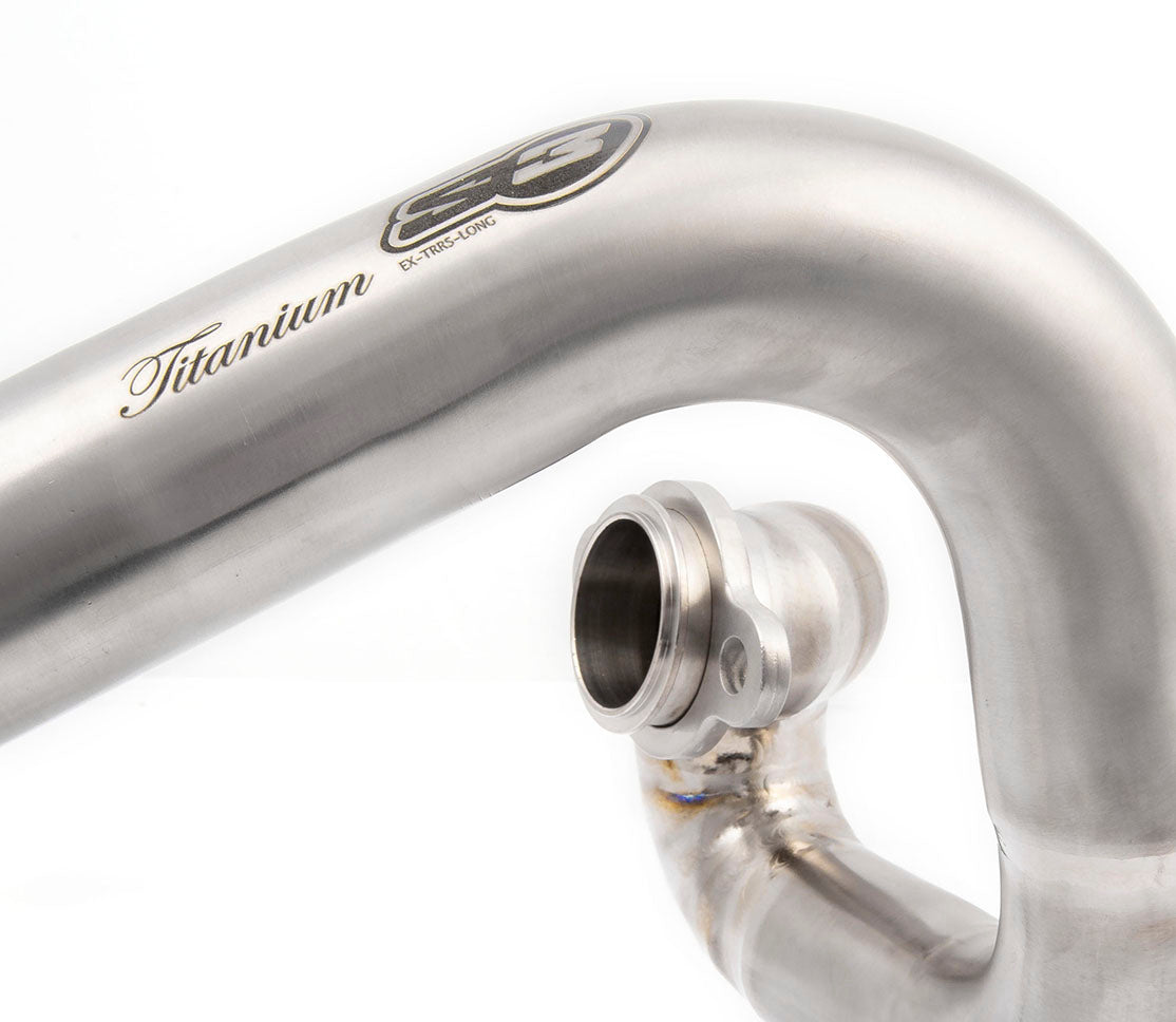 S3 EXHAUST PIPE TITANIUM TRRS LONG