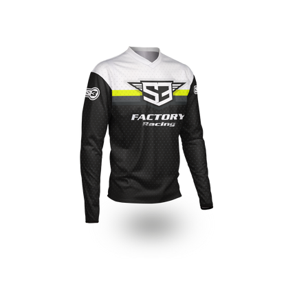 S3 BLACK-YELLOW RACING TRIAL SHIRT