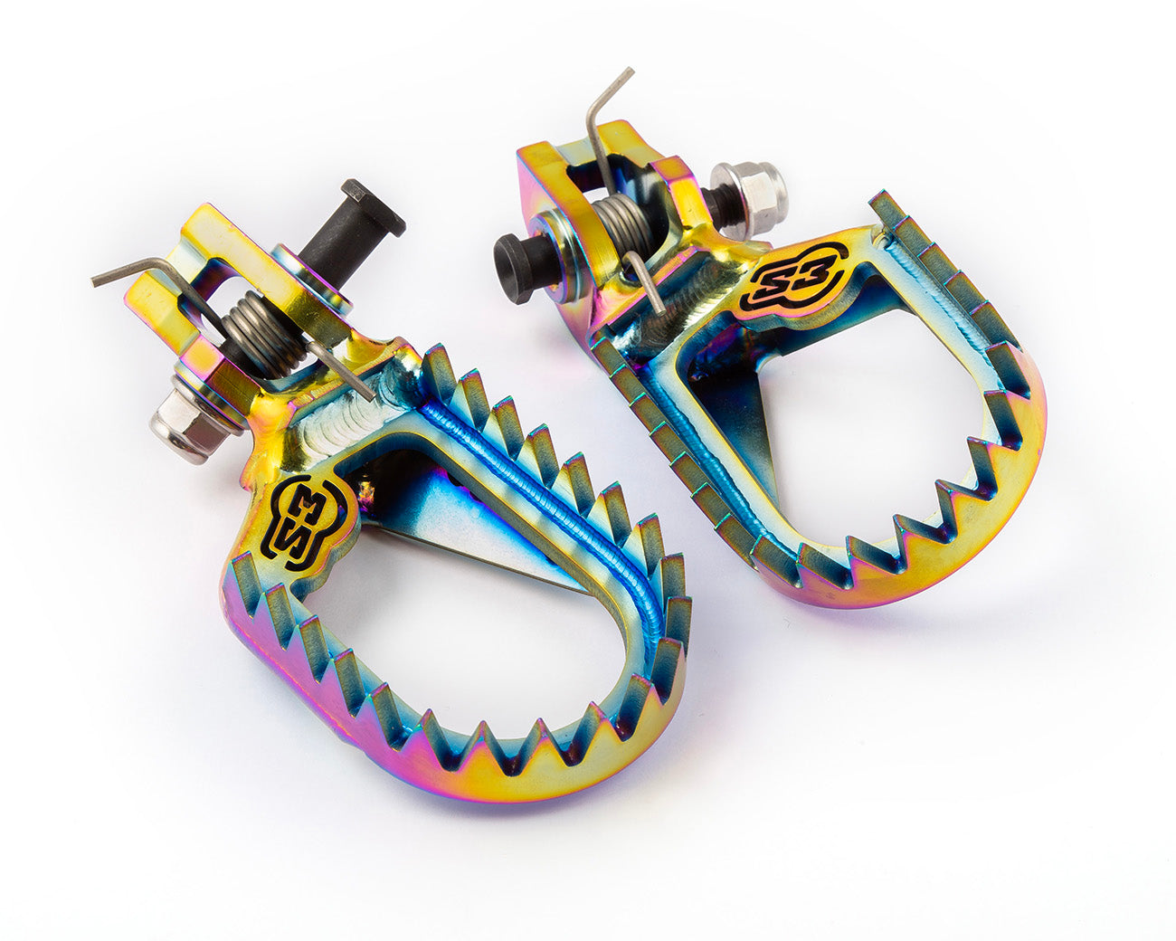 S3 Titanium Punk Footpegs – TAN-2017