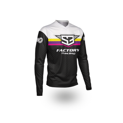 S3 BLACK-PINK RACING SHIRT