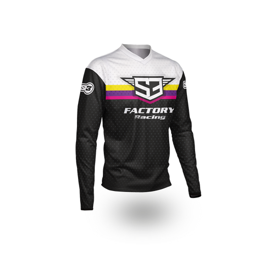 S3 BLACK-PINK RACING SHIRT
