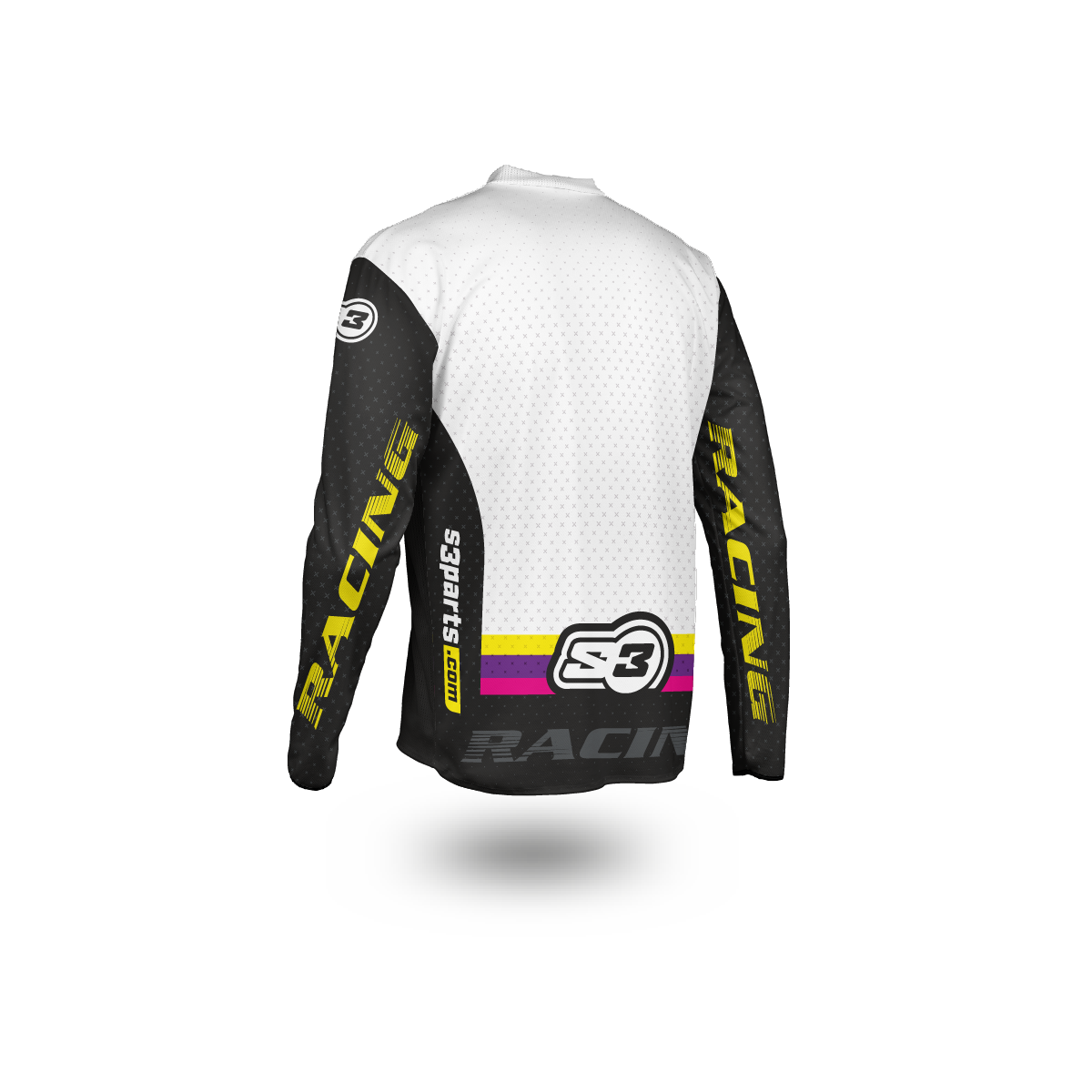 S3 BLACK-PINK RACING SHIRT